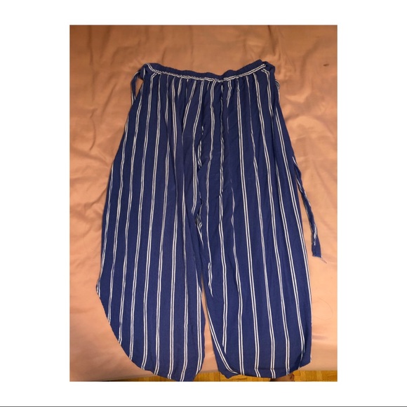 FLOWY STRIPED PANTS - Picture 3 of 3